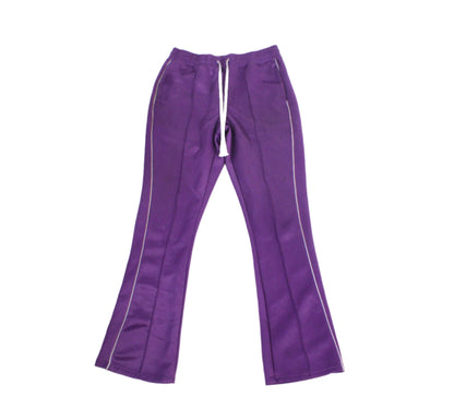 (XL) Rebel mind Purple Flared pants